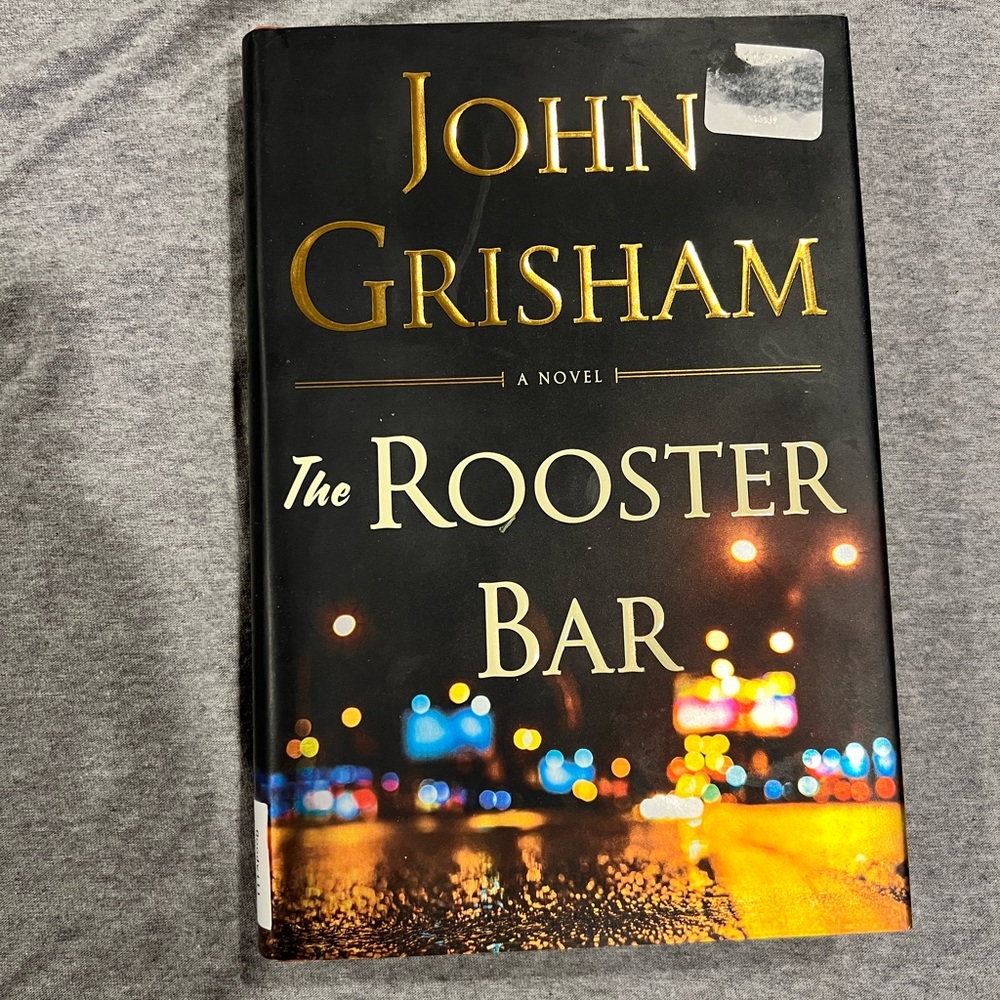The Rooster Bar Hardcover Book